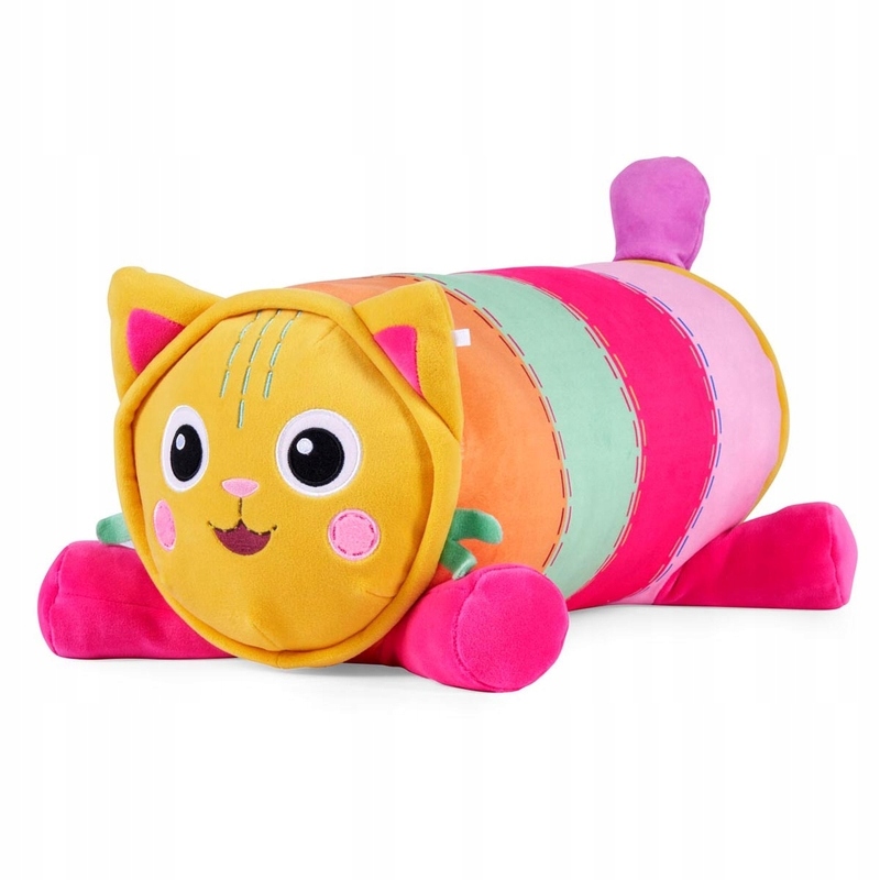 Plyšová hračka Gabi Cat House Valčekový vankúš 46 cm mačka